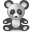 Disabled Toy Boy Panda Icon 32x32 png